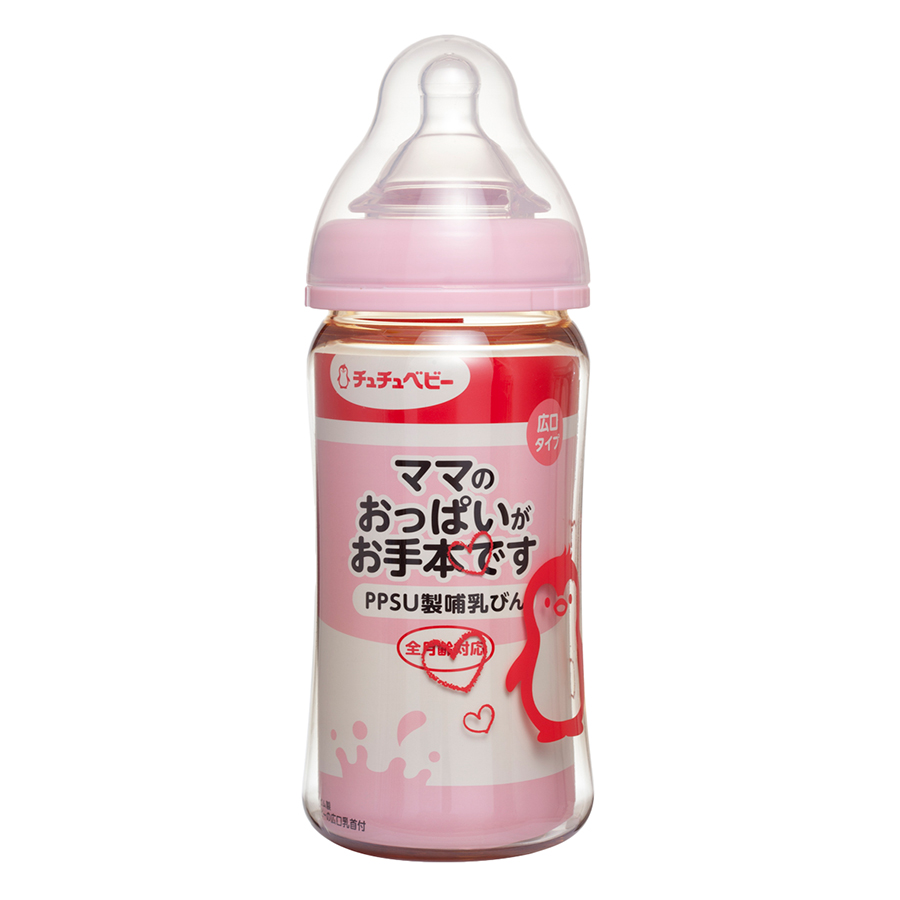 Bình Sữa Cổ Rộng ChuChu Baby PPSU-240 (240ml)