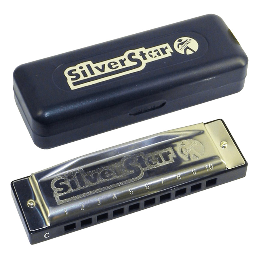 Kèn Harmonica Hohner SLIVERSTAR504 10 Lỗ