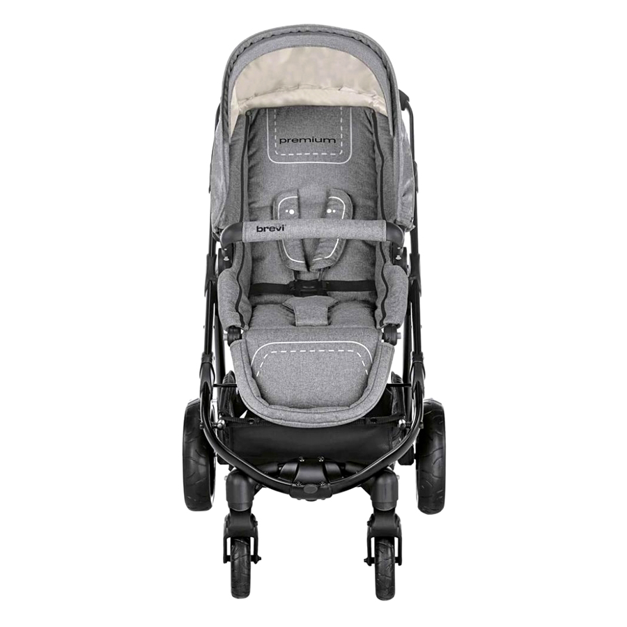 Bộ Xe Đẩy Brevi Ovo 3 Trong 1 BRE729-002 PREMIUM