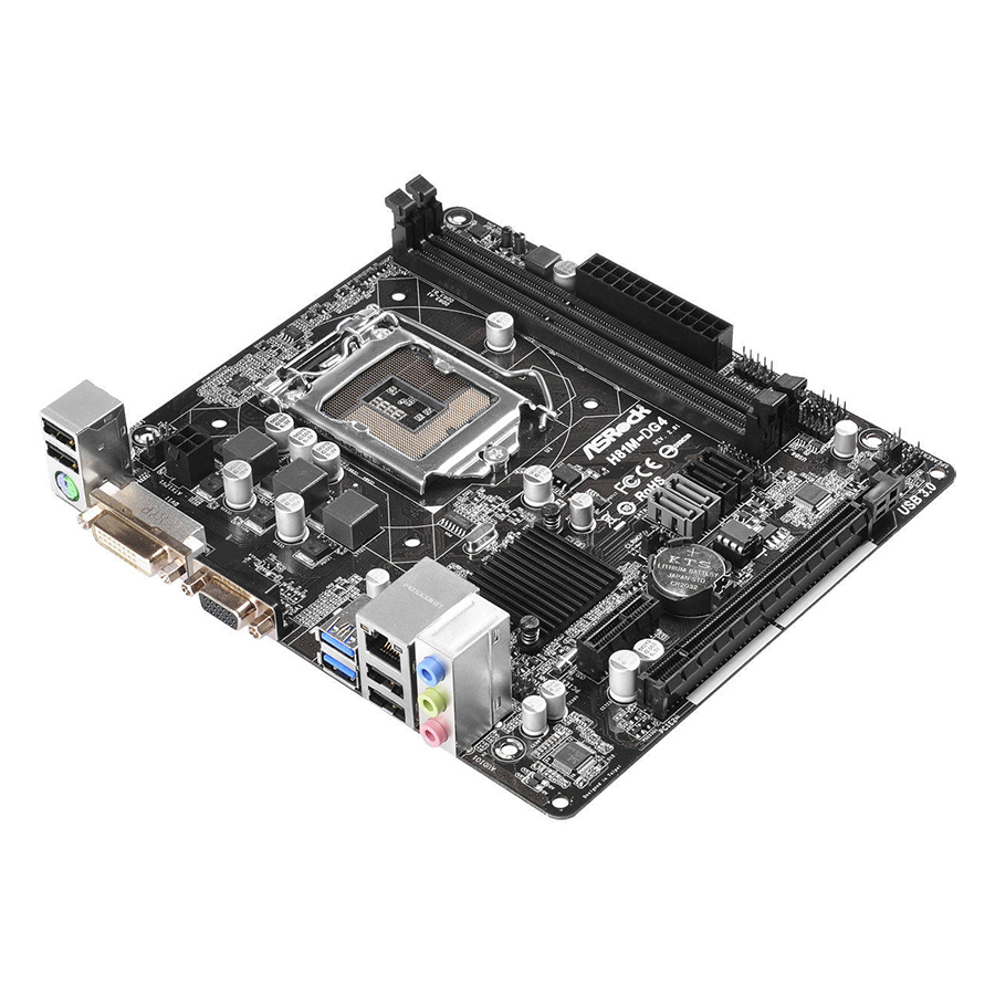 Bo Mạch Chủ Mainboard ASRock H81M-DG4 - Hàng Chính Hãng