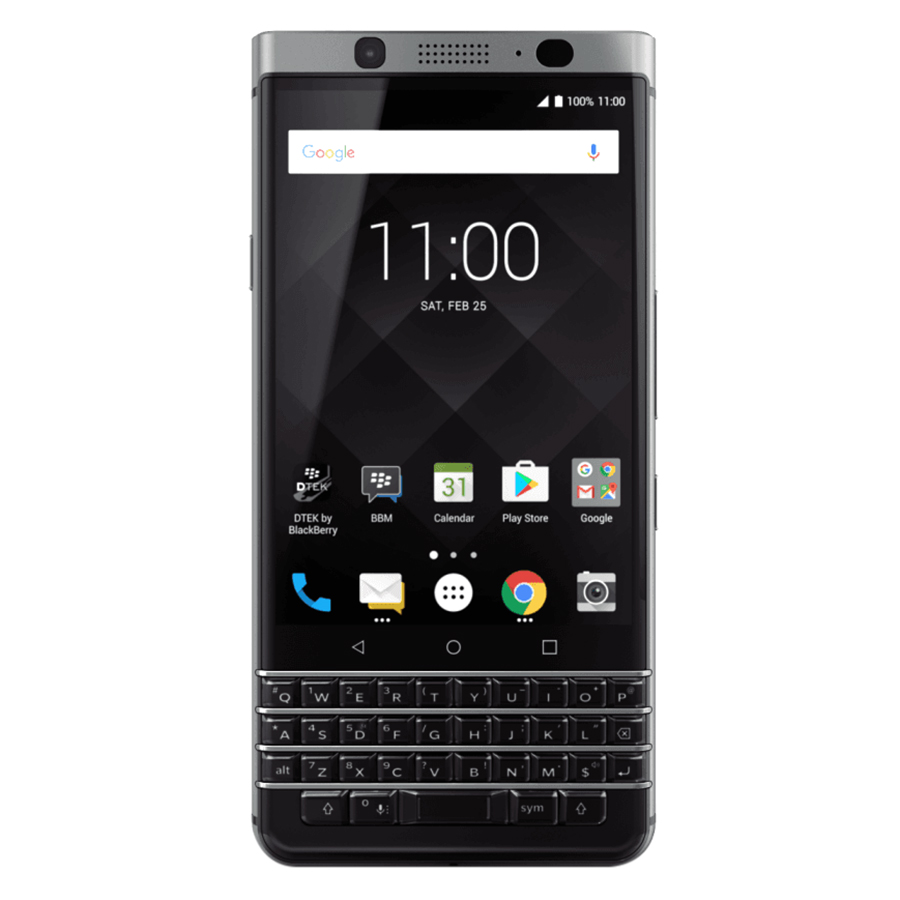 Điện Thoại BlackBerry KEYone (Silver) - Hàng Chính Hãng