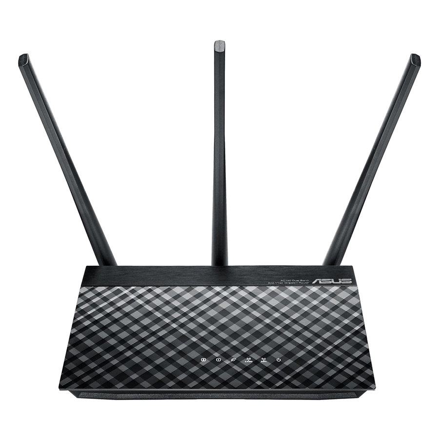 Router Wifi Băng Tầng Kép ASUS AC750 RT-AC53 - Hàng Chính Hãng