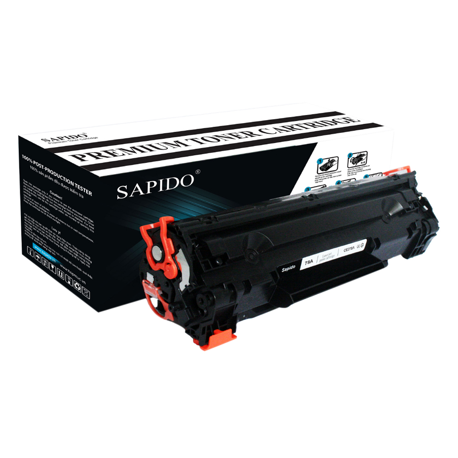 Hộp Mực In Sapido 78A Cho Máy In HP 1536dnf, HP P1566, HP P1530, HP P1606 - Hàng Chính Hãng