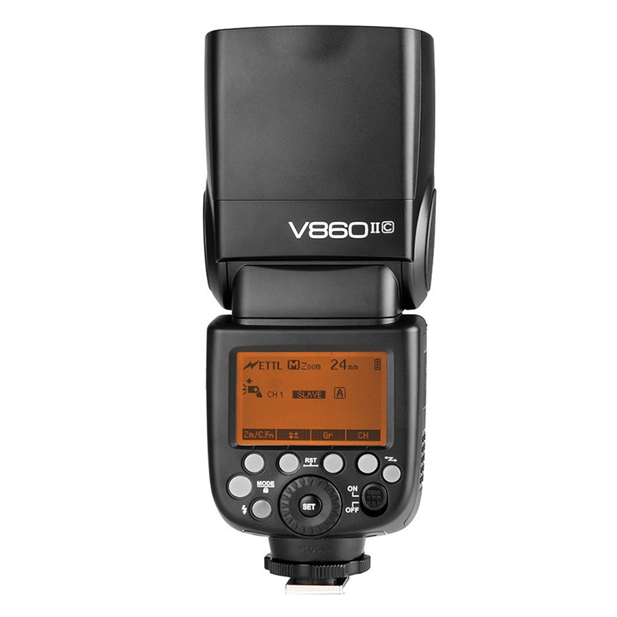 Đèn Flash Godox Li-ion VING V860C II E-TTL Dùng Cho Máy Ảnh Canon - Hàng nhập khẩu