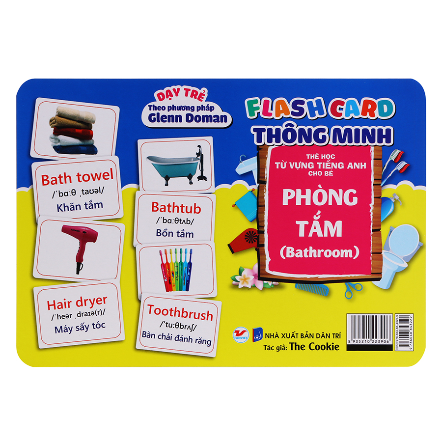 Thẻ Flash Card Thông Minh - Phòng Tắm