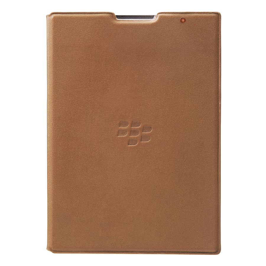 Bao Cầm Tay Gập Leather Flip Case Blackbery Passport - Nâu