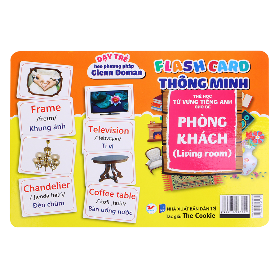 Flash Card Thông Minh - Phòng Khách