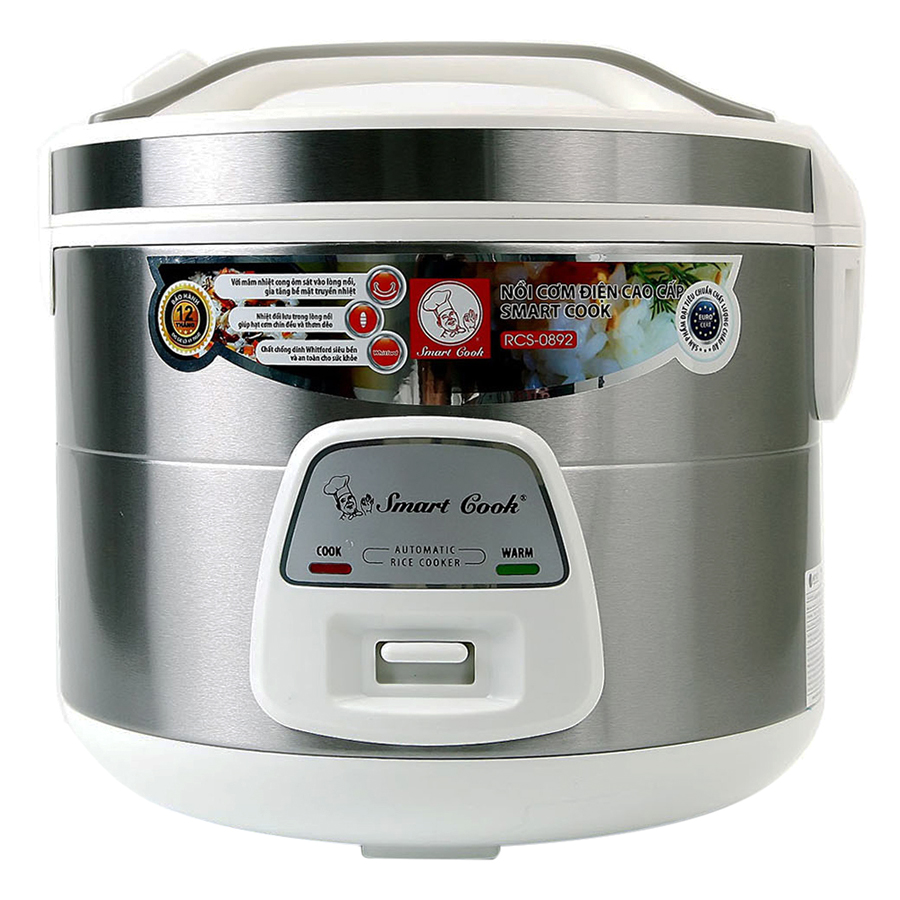 Nồi Cơm Điện Smartcook Elmich RCS-0892 (1.8L) - Hàng chính hãng