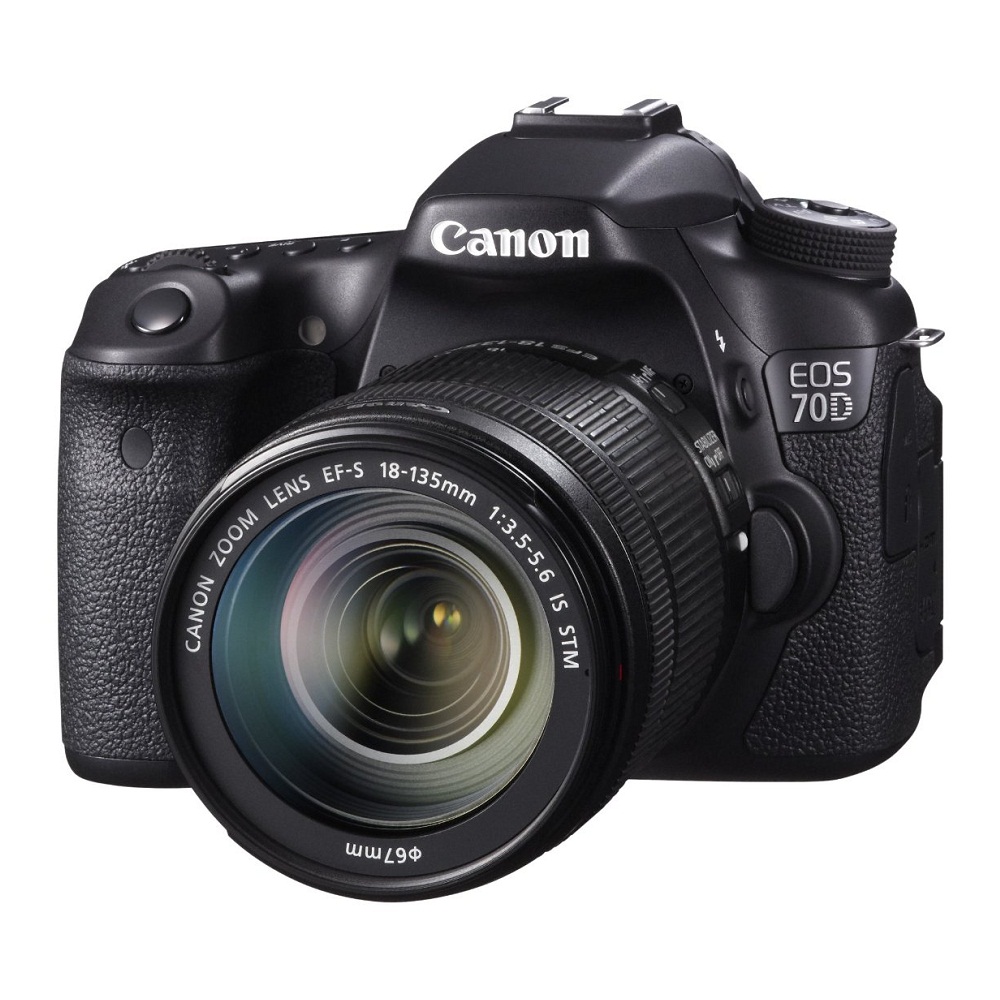 Máy Ảnh Canon EOS 70D EF S18-135 IS STM - Hàng Nhập Khẩu