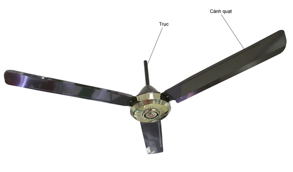 Quạt Trần KDK N56YG -Vàng Cổ - Hàng chính hãng