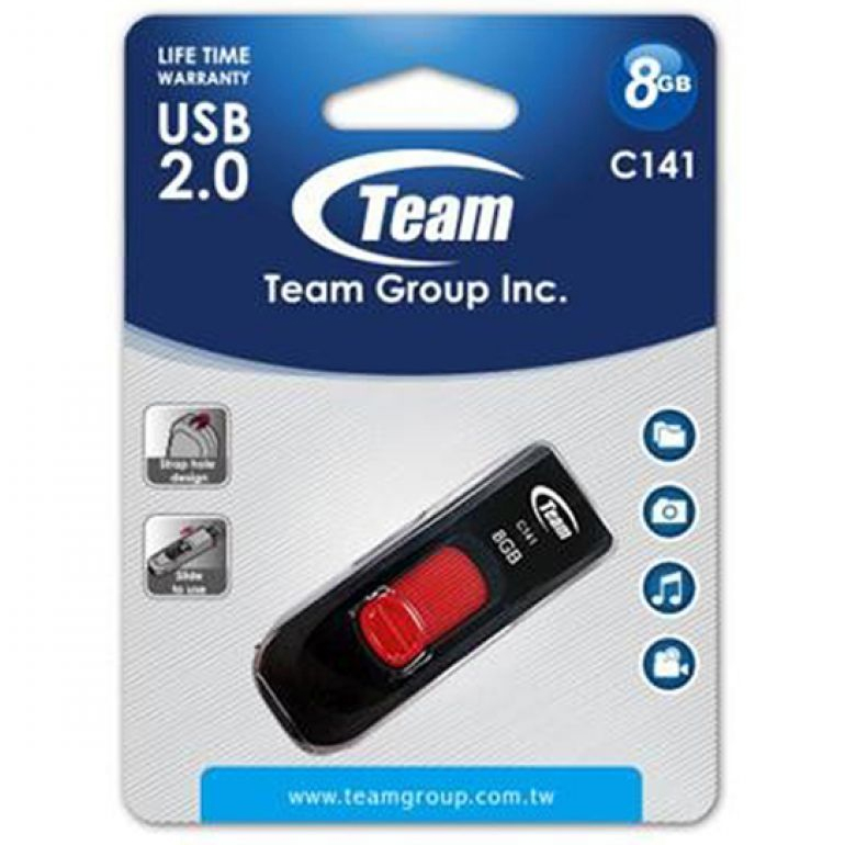 USB Team Group C141 8GB - Hàng Chính Hãng