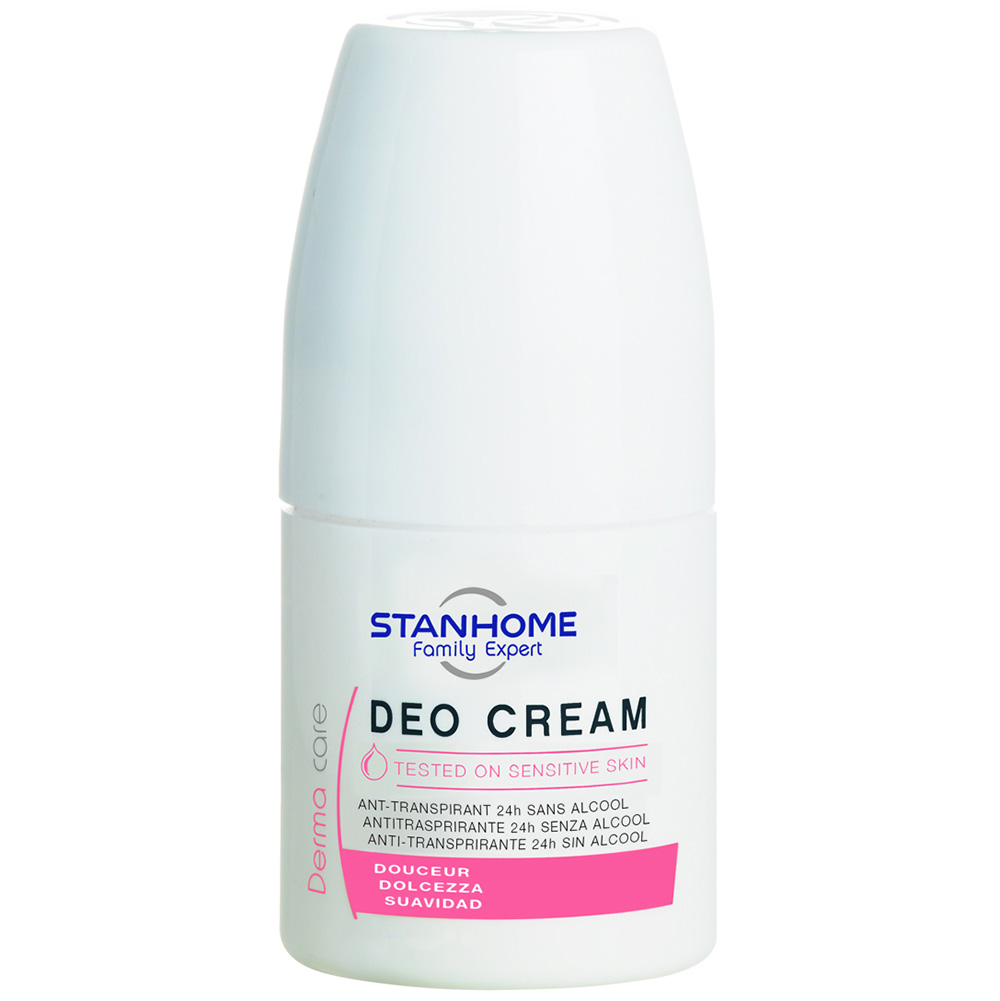 Lăn Khử Mùi Không Cồn Vùng Nách Stanhome Deo Cream - 33754 (50ml)