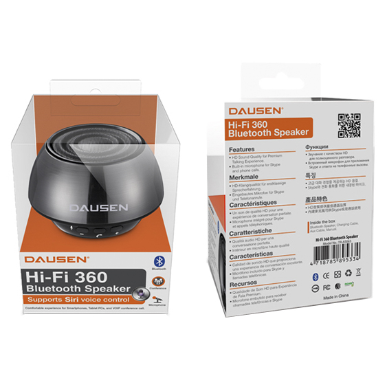 Loa Bluetooth Dausen HI-FI 360 TR-AS063 - Hàng Chính Hãng