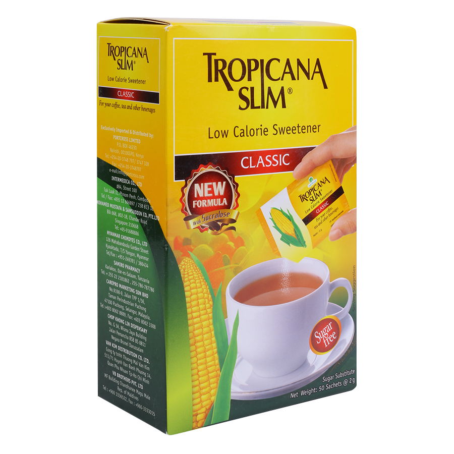 Đường Bắp Ăn Kiêng Sucralose Tropicana Slim (100g)