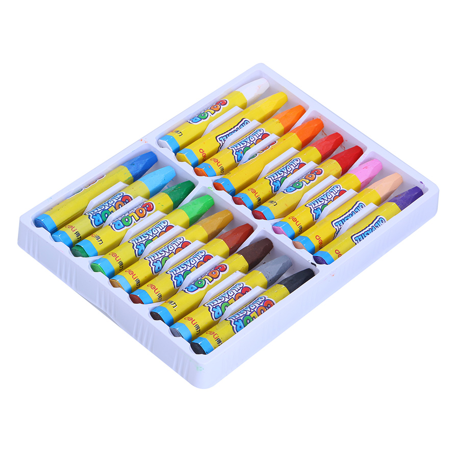 Bút Sáp Deli Yooco 18 Màu 6962