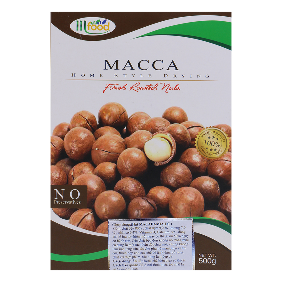 Hạt Macca Mfood 3024 (500g)