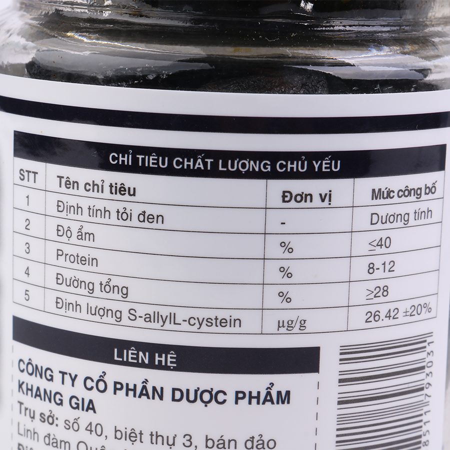 Tỏi Đen Blaga Lọ (150g)