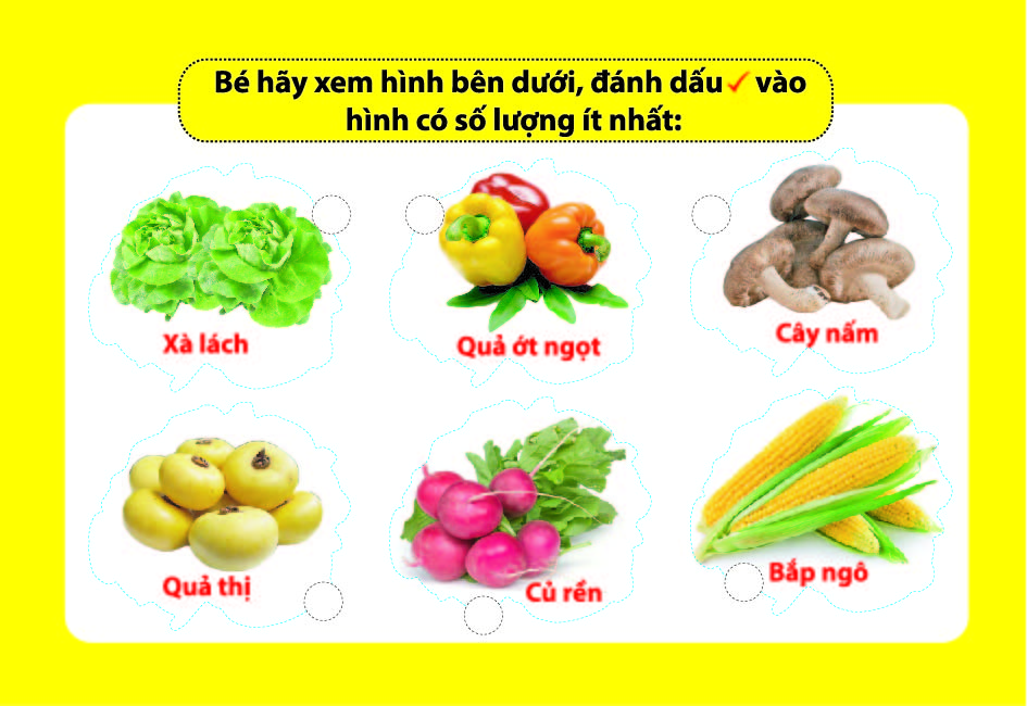 Thẻ Flashcard Thông Minh - Bé Nhận Biết Thế Giới Rau Củ Quả