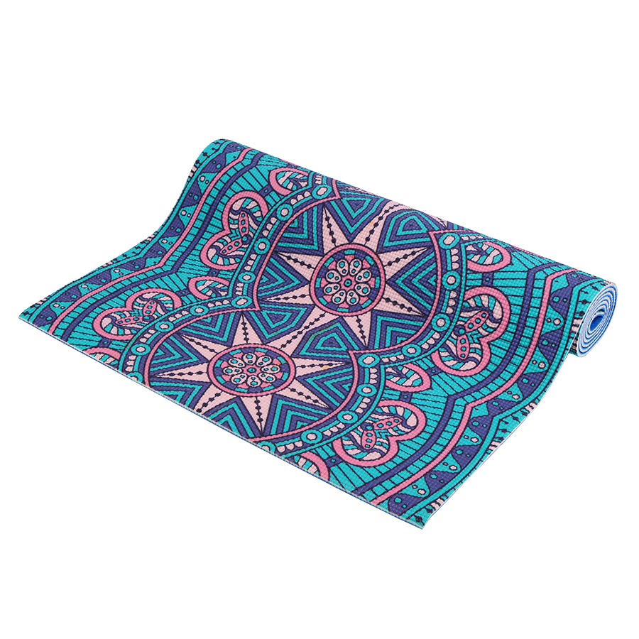Thảm yoga pu hoa văn relax 2 Da TY-RELAX-RHV04