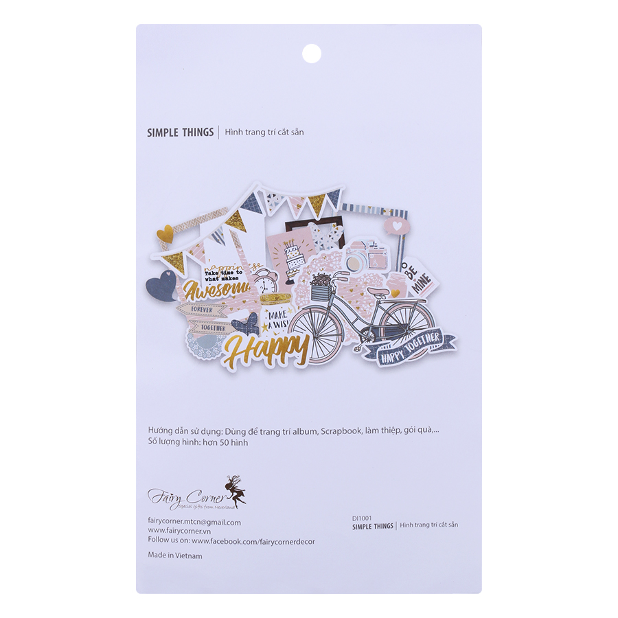 Bộ Die Cut Simple Things Fairy Corner DI1001