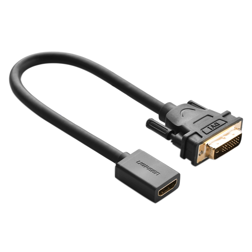 Đầu Cáp Chuyển Đổi DVI Sang HDMI Ugreen (20118) - Hàng Chính Hãng