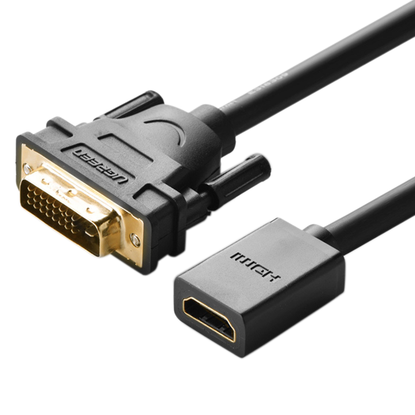 Đầu Cáp Chuyển Đổi DVI Sang HDMI Ugreen (20118) - Hàng Chính Hãng