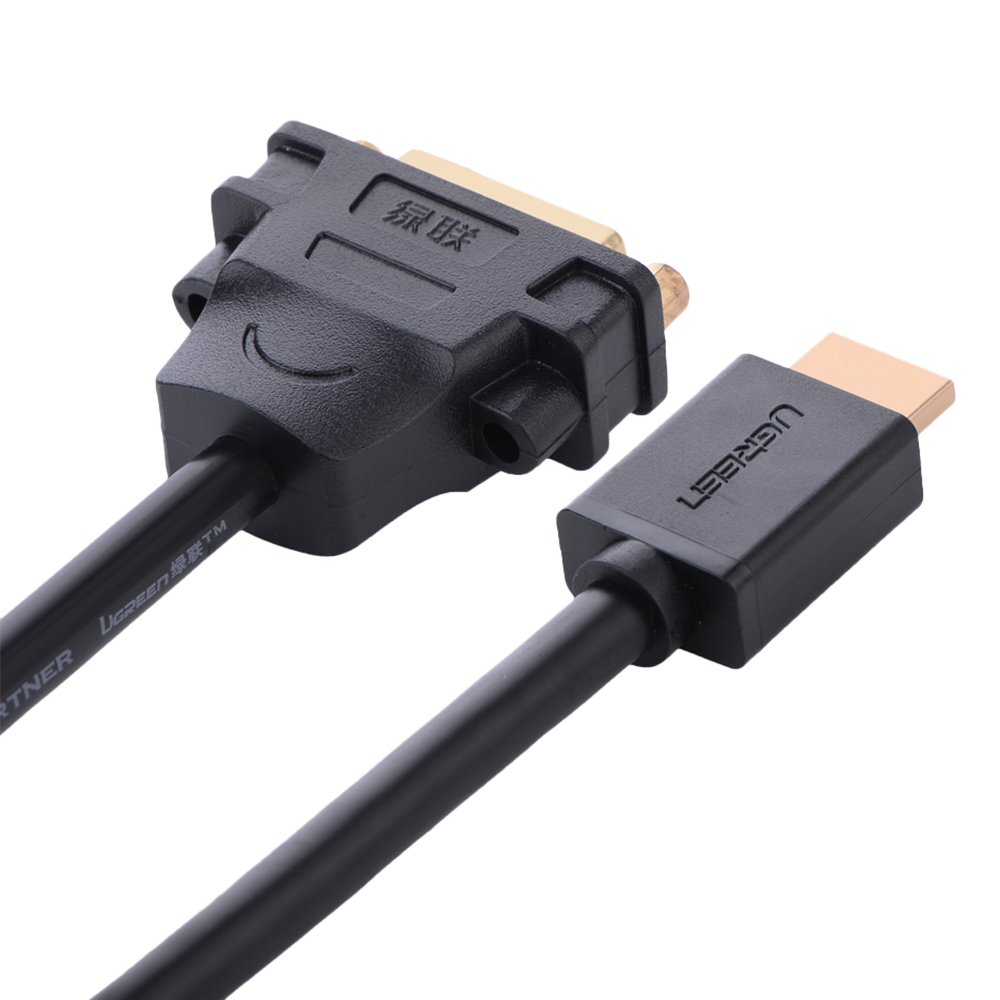 Đầu Chuyển Đổi DVI Sang HDMI Ugreen - Hàng Chính Hãng