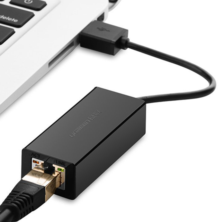 Dây Cáp Chuyển Đổi USB 3.0 Sang LAN Ugreen - Hàng Chính Hãng