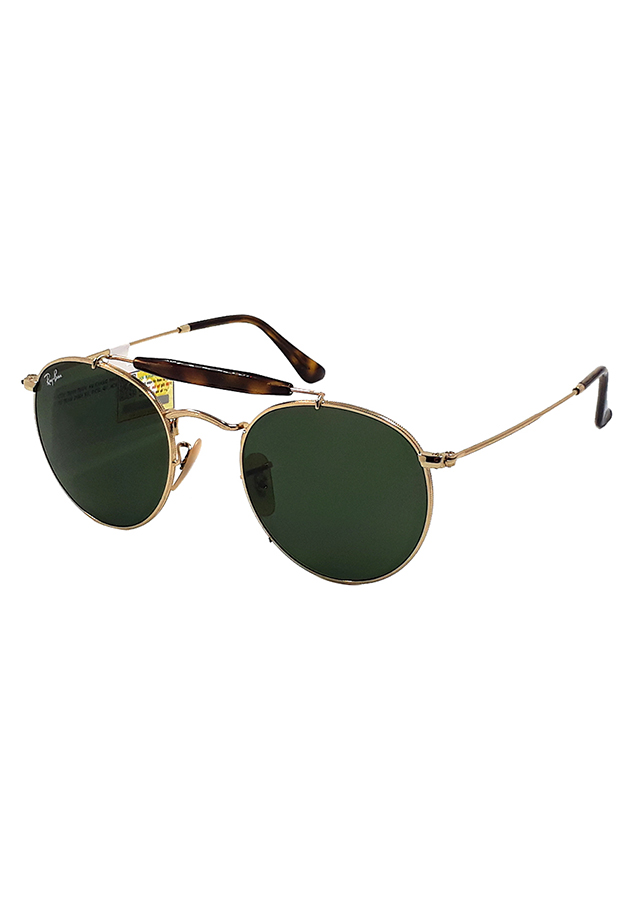 Kính Mát Unisex Rayban RB 3747 001 (61/13/140) - Xanh Rêu