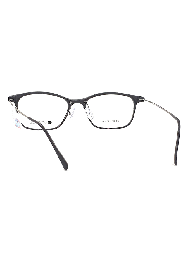 Gọng Kính Unisex Exfash EF6523 001 SILV - Đen Phối Bạc