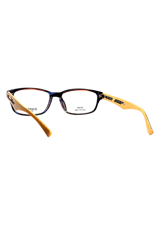 Gọng Kính Unisex GIORDANO G3108 C05 - Đen Phối Nâu
