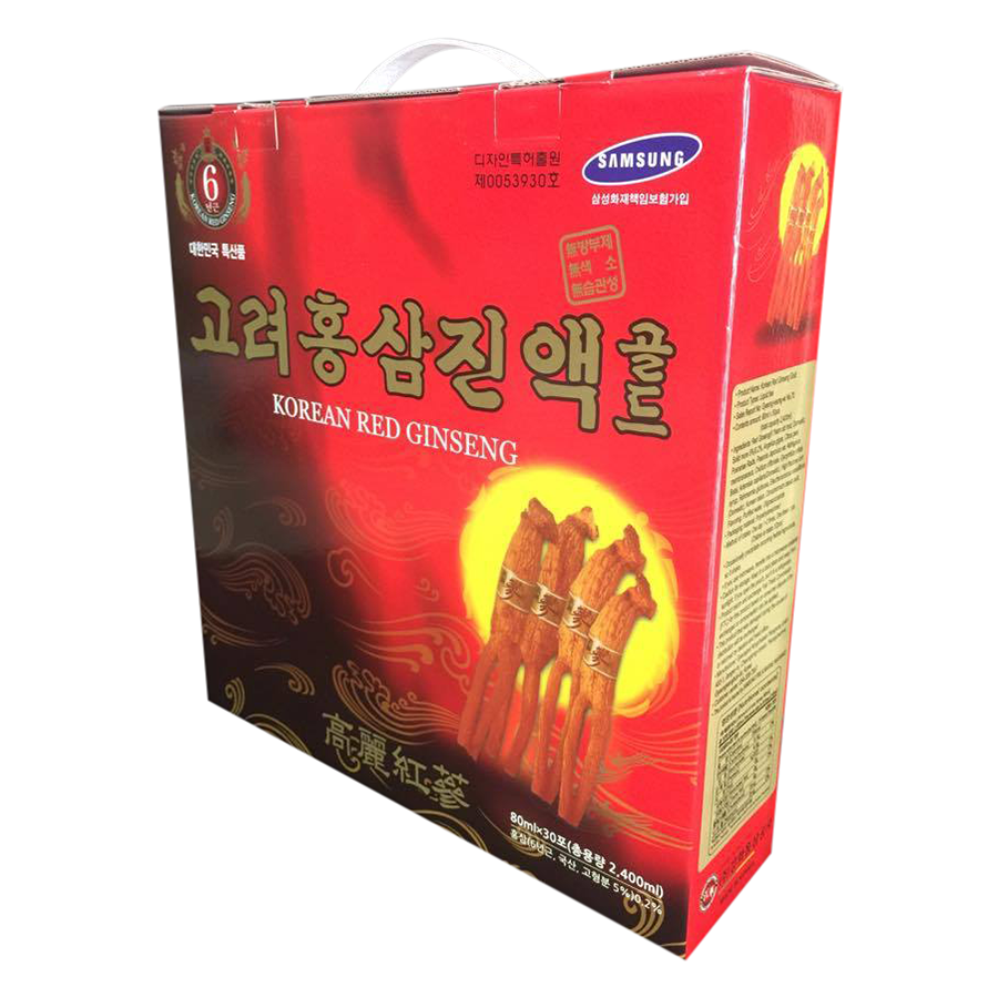 Thực Phẩm Chức Năng Nước Sâm Korean Red Ginseng Hàn Quốc