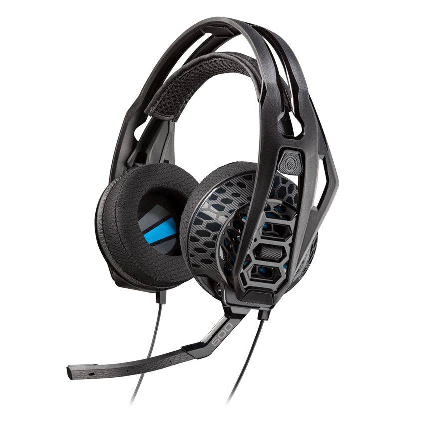 Tai Nghe Chụp Tai Gaming Plantronics RIG 500 Esport - Hàng Chính Hãng