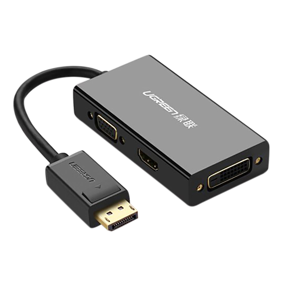 Dây Cáp Chuyển Đổi DisplayPort Sang HDMI, VGA, DVI Ugreen (20420) - Hàng Chính Hãng