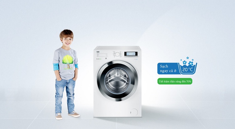 Máy giặt Beko Inverter 10 kg WY104764MW
