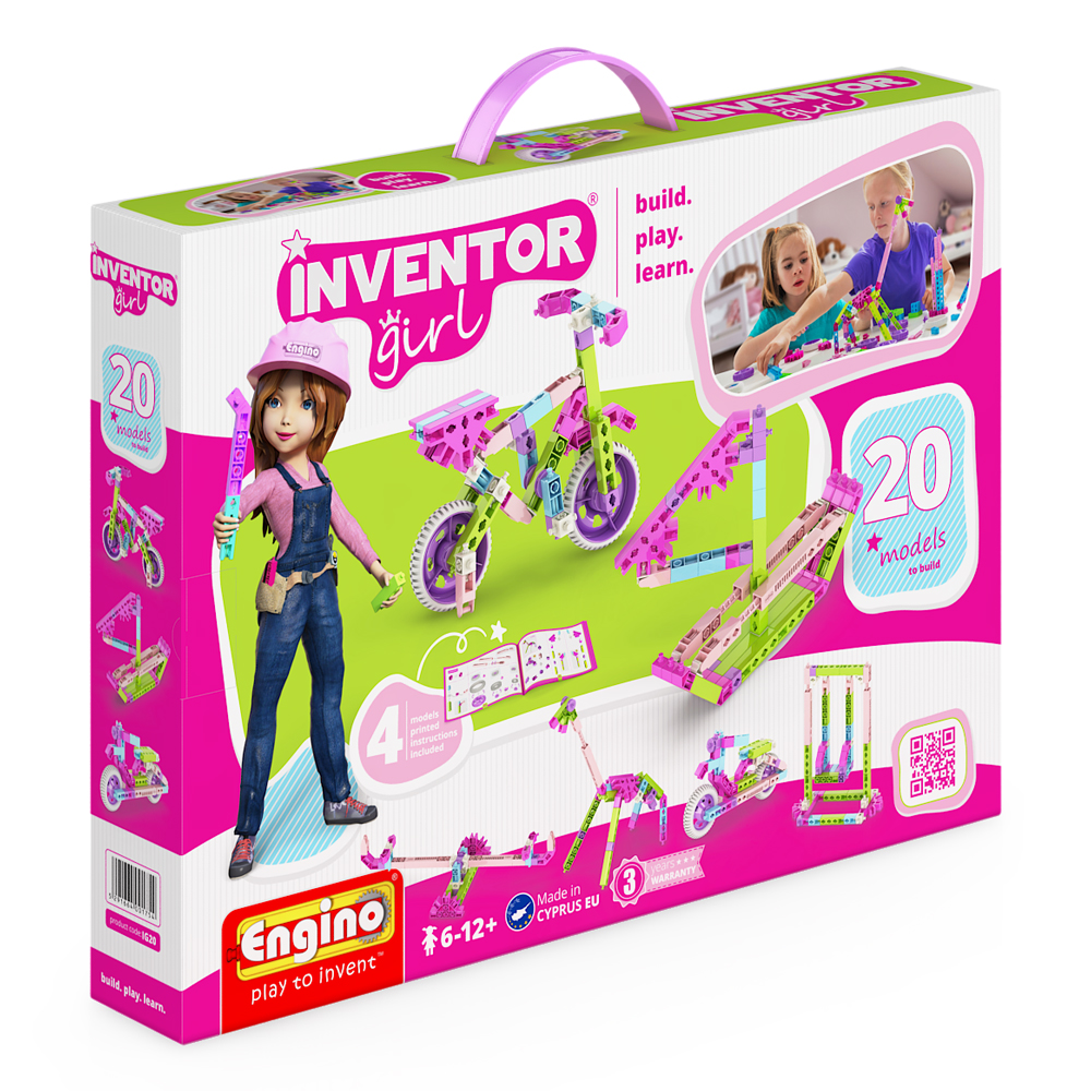 Mô Hình Sáng Tạo Cho Bé Gái Engino Inventor Girl - 20 Mẫu