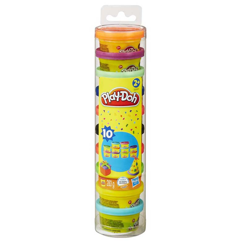 Ống Bột Nặn 10 Màu Playdoh 22037