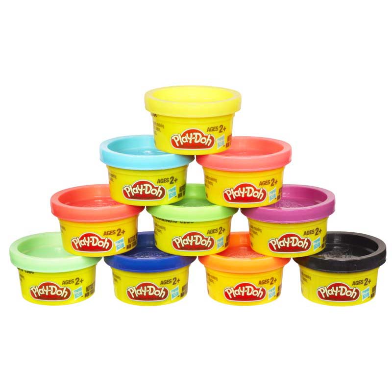 Ống Bột Nặn 10 Màu Playdoh 22037