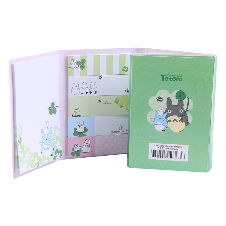 Sổ Giấy Note Totoro - Xanh Lá