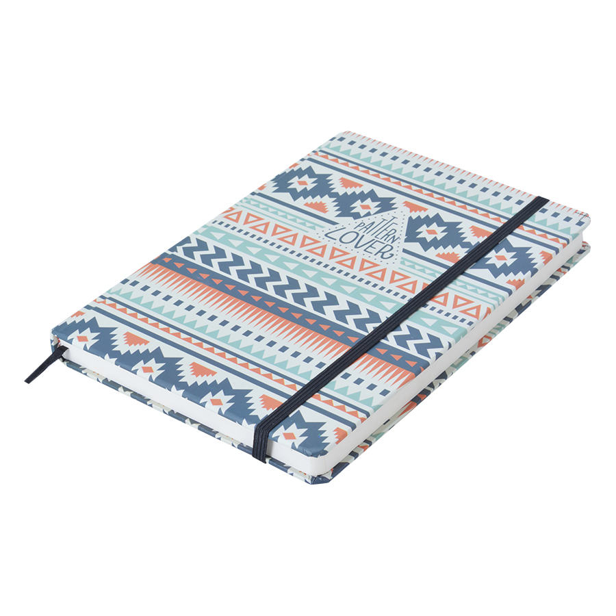 Sổ Tay Kẻ Ngang Crabit Notebuck Pattern Lover 1551a (20.8 x 14.5 cm)