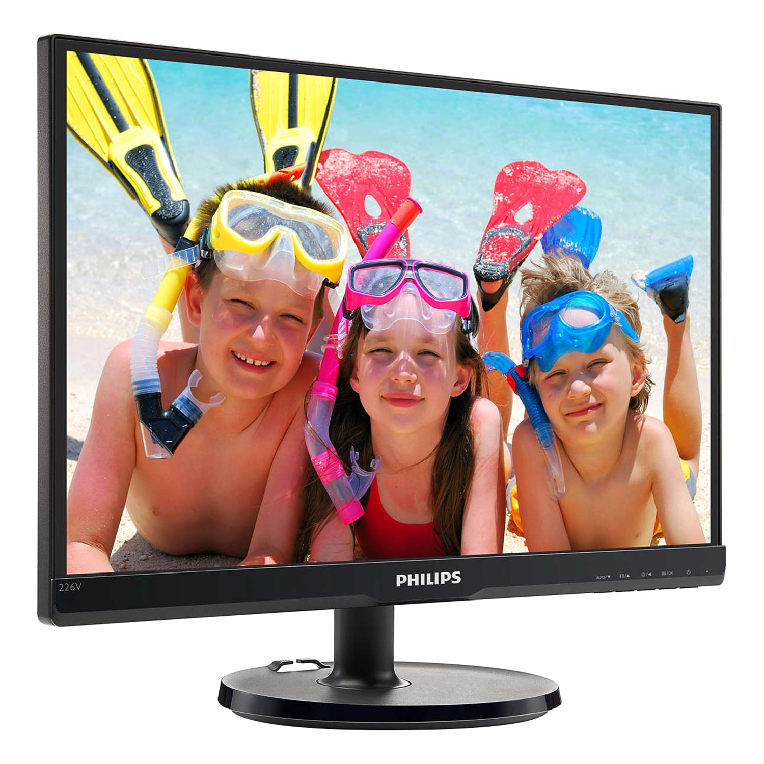 Màn Hình Philips 226V6QSB6 22inch FullHD 8ms 60Hz IPS - Hàng Chính Hãng