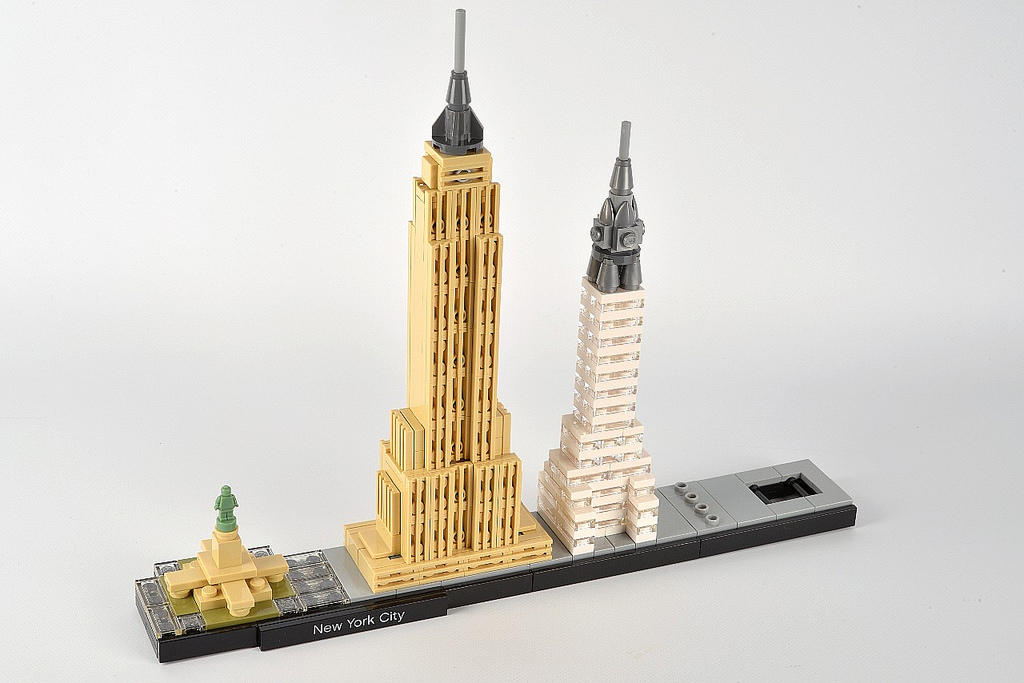 Mô Hình LEGO Architecture - Thành Phố Newyork 21028 (598 Mảnh Ghép)