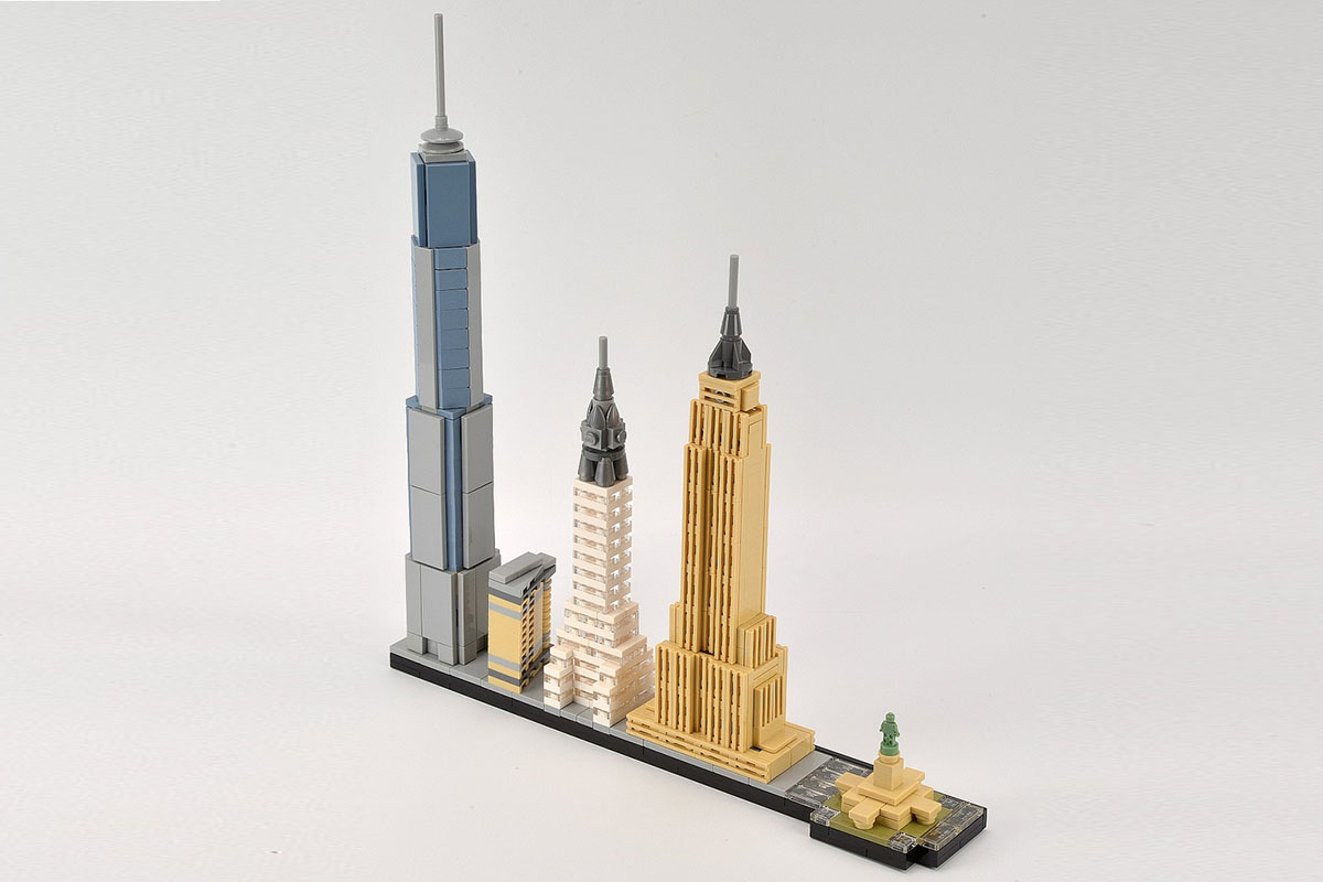 Mô Hình LEGO Architecture - Thành Phố Newyork 21028 (598 Mảnh Ghép)