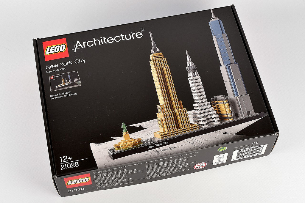 Mô Hình LEGO Architecture - Thành Phố Newyork 21028 (598 Mảnh Ghép)