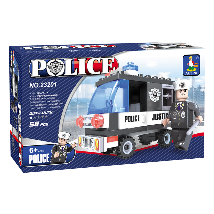 Đồ chơi Ausini sở cảnh sát police 23201