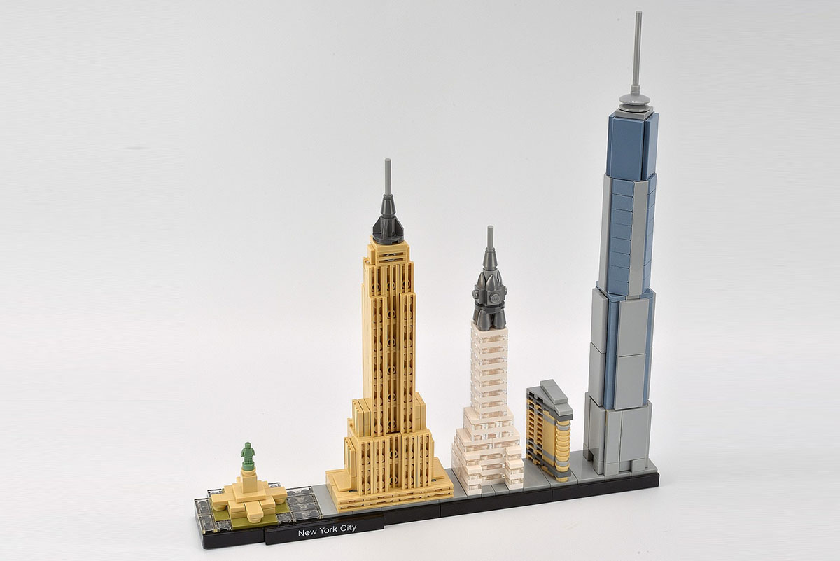 Mô Hình LEGO Architecture - Thành Phố Newyork 21028 (598 Mảnh Ghép)