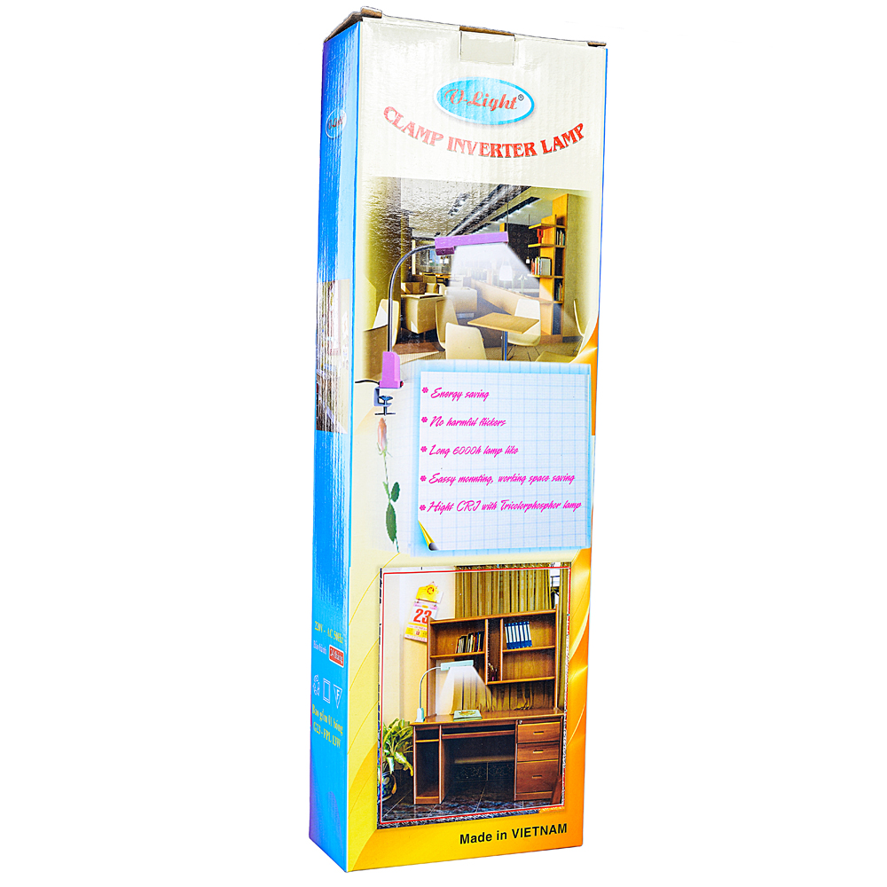Đèn Biến Tần Kẹp Bàn V-Light C-FGL 13W