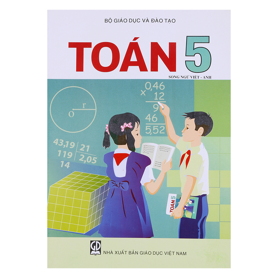 Sách Toán Lớp 5 (Song Ngữ Việt - Anh)