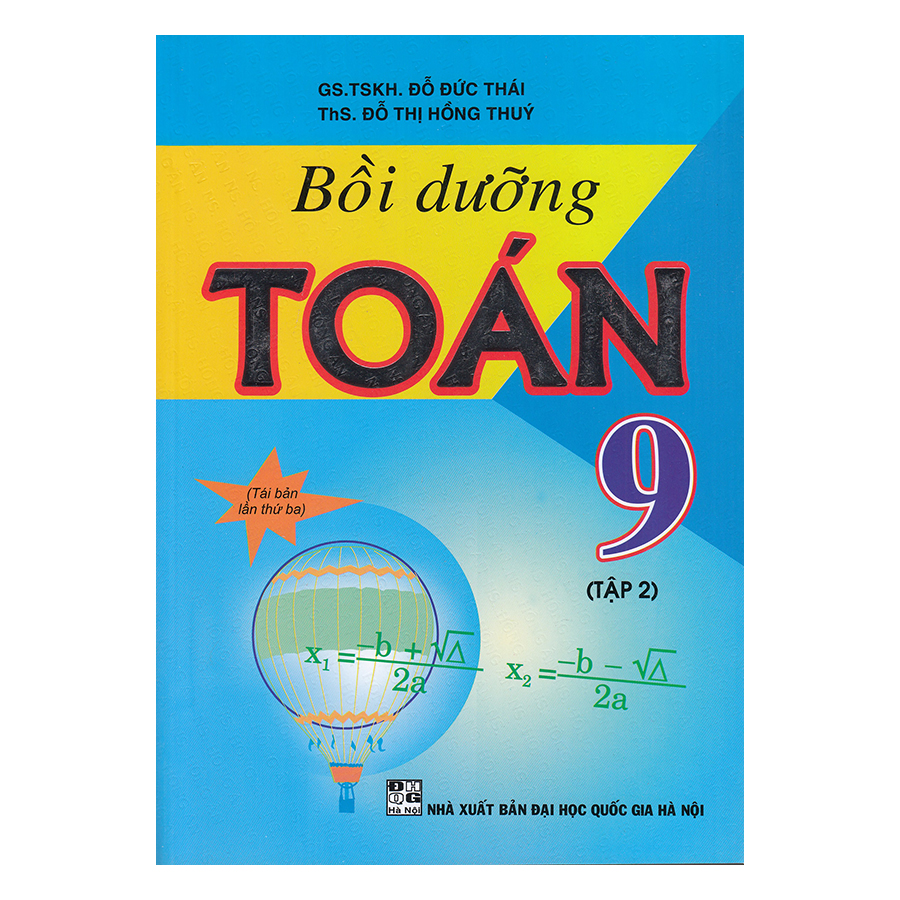 Bồi Dưỡng Toán 9 - Tập 2