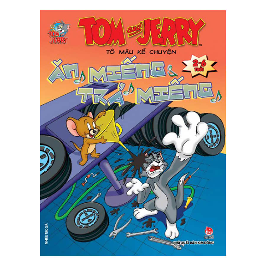 Combo Tom And Jerry Tô Màu Kể Chuyện (Trọn Bộ 10 Cuốn)